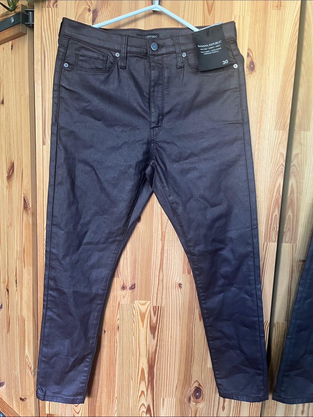 Banana Republic Men's Dark Brown Slim Straight Jeans (size 30)